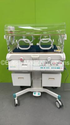 Atom V-2100G Infant Incubator with Mattress (Powers Up)