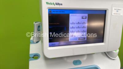 Welch Allyn 6000 Series Vital Signs Monitor on Stand (Powers Up with Faulty Touch Screen) - 2