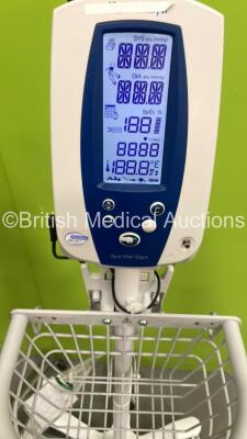 4 x Welch Allyn SPOT VItal Signs Monitors on Stands (All Power Up)*SN NA* - 2