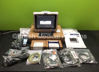 Midmark Cardell Touch Veterinary Monitor Including Power Supply and Accessories (New in Box)