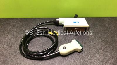 BK Medical 18-6 MHz Type 8870 Ultrasound Transducer / Probe (Damaged Casing / Head - See Photos) *Untested*