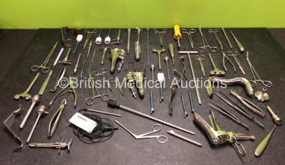 Job Lot of Various Surgical Instruments