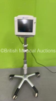 Huntleigh Compact 750 Patient Monitor on Stand (Powers Up) *SN 747AX0501163-09*