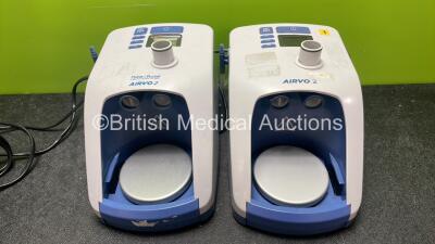 2 x Fisher & Paykel REF PT101UK Airvo 2 Humidifier Units (Both Power Up)