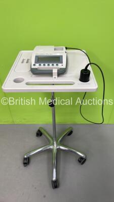 BladderScan BVI 3000 on Trolley with Probe and Battery (Powers Up) *B3101716*