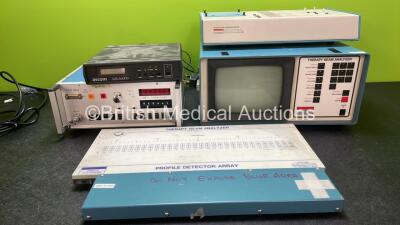 Mixed Lot Including 1 x PTW-SN 4 Counter, 1 x Ascom AM-64000 Unit, 1 x Rainbow Model 37-701 Meter, 1 x Victoreen 700 Unit and 1 x Therapy Beam Analyzer