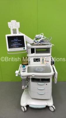 Datex-Ohmeda Aisys CS2 Anaesthesia Machine Software Version 10.00 with Bellows and Hoses (Powers Up) *S/N APWS00522*