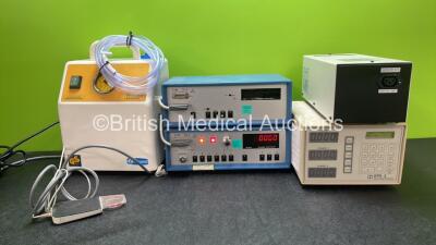 Mixed Lot Including 1 x Seward Medical 9600 Suction Pump, 2 x PTW DI 4 Dosimeters, 1 x Scanditronix DPD 3 Channel Electrometer and 1 x Teal Model 668103 Power Conditioner (All Power Up)