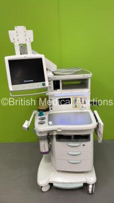 Datex-Ohmeda Aisys CS2 Anaesthesia Machine Software Version 10.00 with Bellows and Hoses (Powers Up) *S/N APWS00524*