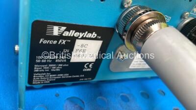 Valleylab Force FX-8C Electrosurgical / Diathermy Unit on Stand (Powers Up) *S/N F6E46937A* - 5