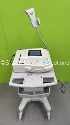 GE MAC 1200ST ECG Machine on Stand (Powers Up) *S/N 550050734*