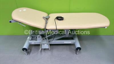 Sunflower Medical Electric Patient Examination Couch with Controller (No Power) *S/N 66518*