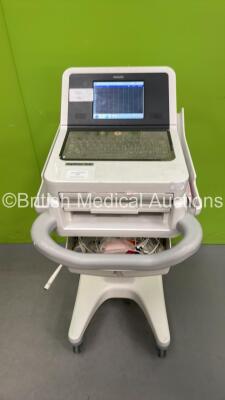 Philips PageWriter TC30 ECG Machine on Stand with 10 Lead ECG Leads (Powers Up) *S/N CN31510399*