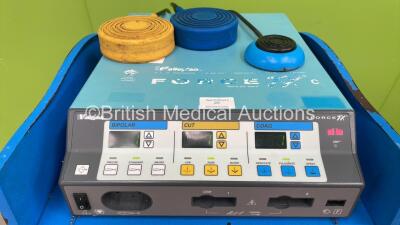 Valleylab Force FX-8CS Electrosurgical / Diathermy Unit on Stand with Footswitch (Powers Up) *S/N SF8K03455A* - 2