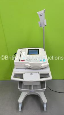 GE MAC 1200ST ECG Machine on Stand (Powers Up) *S/N 550063637*