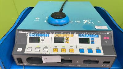 Valleylab Force FX-8CS Electrosurgical / Diathermy Unit on Stand with Footswitch (Powers Up) *S/N SFSK03458A* - 2