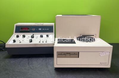 Mixed Lot Including 1 x Ionex Type 2500/3 Unit (Powers Up) 1 x Vinten Analytical Systems Type 688/A/1 ENG System (No Power)