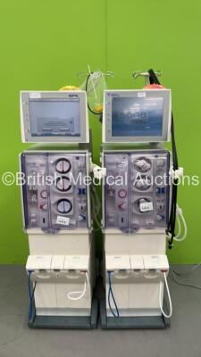 2 x Fresenius Medical Care 5008 Cordiax Dialysis Machines - Software Version 4.57 - Running Hours 38709 / 40233 (Both Power Up )