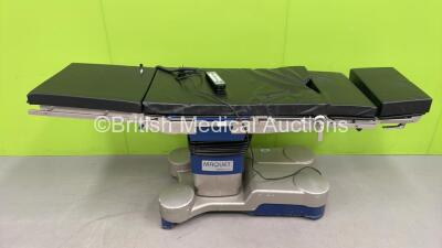 Maquet alphamaxx Electric Operating Table with Cushions and Controller (Powers Up)