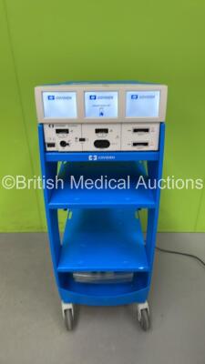 Covidien Force Triad Electrosurgical / Diathermy Unit Version 4.00 on Stand (Powers Up) *Mfd 2016*