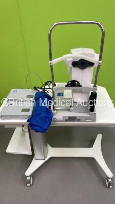 Zeiss IOL Master 500 Ref 1692-983 Version 7.7.4.0326 with Test Eye on Motorized Table (Powers Up) *S/N 1105041* ***IR26*** - 4