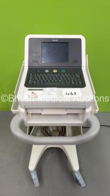 Philips PageWriter TC20 ECG Machine on Stand (Draws Power with Blank Display)