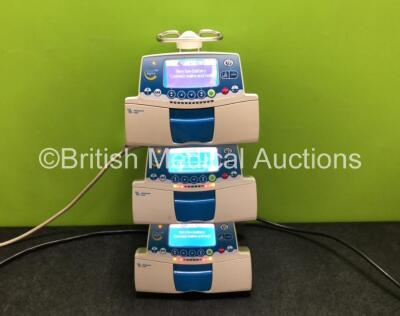 3 x Fresenius Kabi Volumat MC Agilia Infusion Pumps (All Power Up)