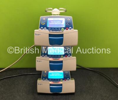 3 x Fresenius Kabi Volumat MC Agilia Infusion Pumps (All Power Up)