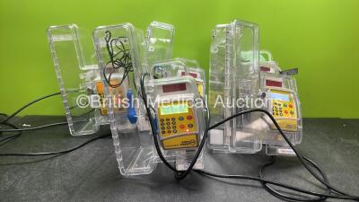 5 x CME Medical 545 Body Guiard Epidural Infusion Pumps (All Power Up) *SN 80258, 5444309, 5410809, 126540, NA *