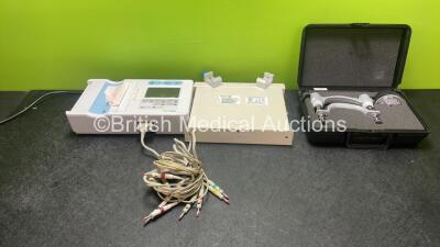 Mixed Lot Including 1 x Welch Allyn REF CP 50 ECG Machine with 1 x 10 Lead ECG Lead (Powers Up) 1 x Jamar Pounds Force Meter in Carry Case and 1 x Capsule Data Capsule Terminal Server (Powers Up) *SN 50001320, NA*