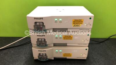 3 x Philips IntelliVue G5 M1019A Gas Modules with 3 x Water Traps (All Power Up)