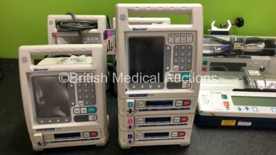 Job Lot Including 5 x IVAC PCAM Syringe Pumps (2 in Photo, 5 in Total) and 14 x Baxter Pumps (4 in Photo, 14 in Total) *in cage* - 3