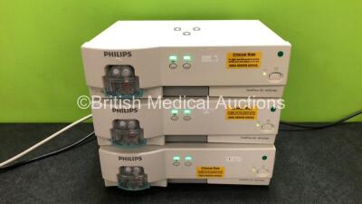 3 x Philips IntelliVue G5 M1019A Gas Modules with 3 x Water Traps (All Power Up)