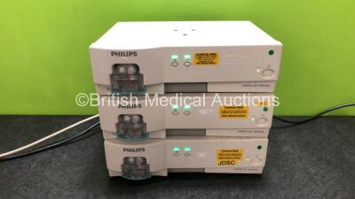 3 x Philips IntelliVue G5 M1019A Gas Modules with 3 x Water Traps (All Power Up)