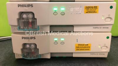 3 x Philips IntelliVue G5 M1019A Gas Modules with 3 x Water Traps (All Power Up) - 3