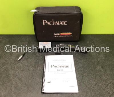 Pachmate DGH 55 Pachymeter with 1 x Probe, Pachmate CalBox and Operators Manual in Case (Powers Up)