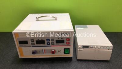 Mixed Lot Including 1 x DCS Medical Dual Cuff Electronic Tourniquet and 1 x Sony UP-897MD Video Graphic Printer (Both Power Up) *SN 165359 / 1406*