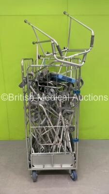 Cage of Crutches and Zimmer Frames (Cage Not Included)