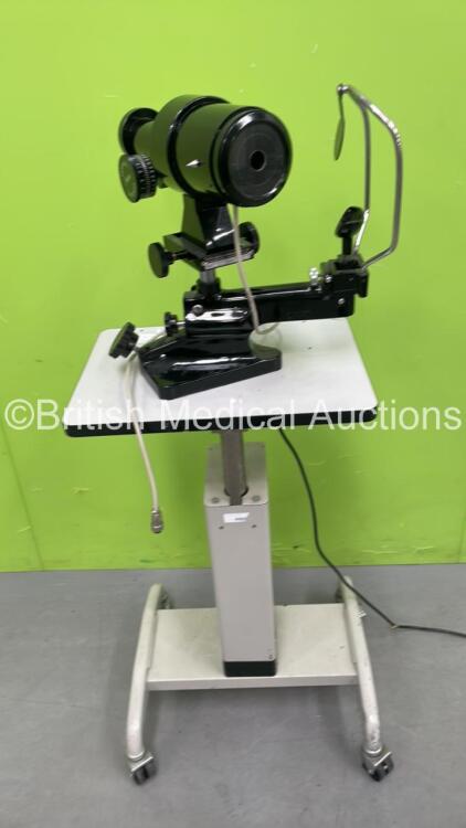 Ascon Vertical Model ASK 890 Lamp On Hydraulic Table (Powers Up) *SN ...