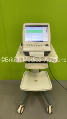 Edan F9 Fetal Monitor on Stand (Powers Up)