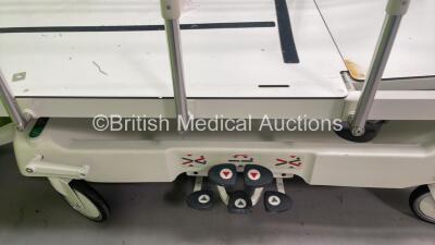 2 x Huntleigh Lifeguard Patient Trolleys (Hydraulics Tested Working) - 2