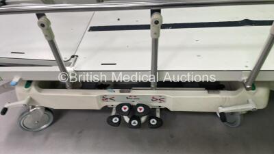 2 x Huntleigh Lifeguard Patient Trolleys (Hydraulics Tested Working) - 3