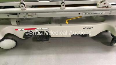 2 x Stryker Transport Patient Trolleys (Hydraulics Tested Working - Damaged - See Pictures) - 4