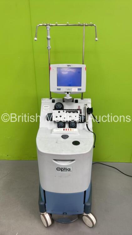 Spectra Optia Apheresis System Automatic Blood Component Separator Version 11 (Powers Up)