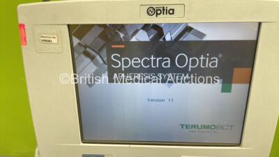 Spectra Optia Apheresis System Automatic Blood Component Separator Version 11 (Powers Up) - 5