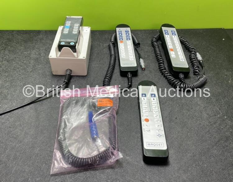 Job Lot of Maquet Controllers Including 1 x Maquet Telemaquet IR Controller and 3 x 1133.91AO Controllers