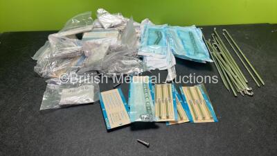 Mixed Lot Including Surgical Screws and Plates