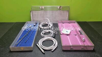 Job Lot Including 2 x EMS Swiss LithoClast pn3 Handpieces and 1 x EMS EL-378A Handpiece