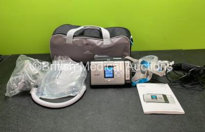 ResMed Lumis 100 VPAP ST-A with 1 x Power Supply and Breathing Tubes in Carry Bag (Powers Up) *SN 22191811094*