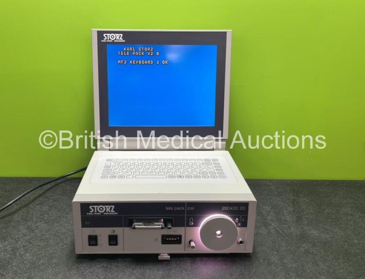 Karl Storz Endoskope tele pack pal 200430 20 Endoscopy Camera Control Console Version V2.0 (Powers Up) *SN MB3743-B*